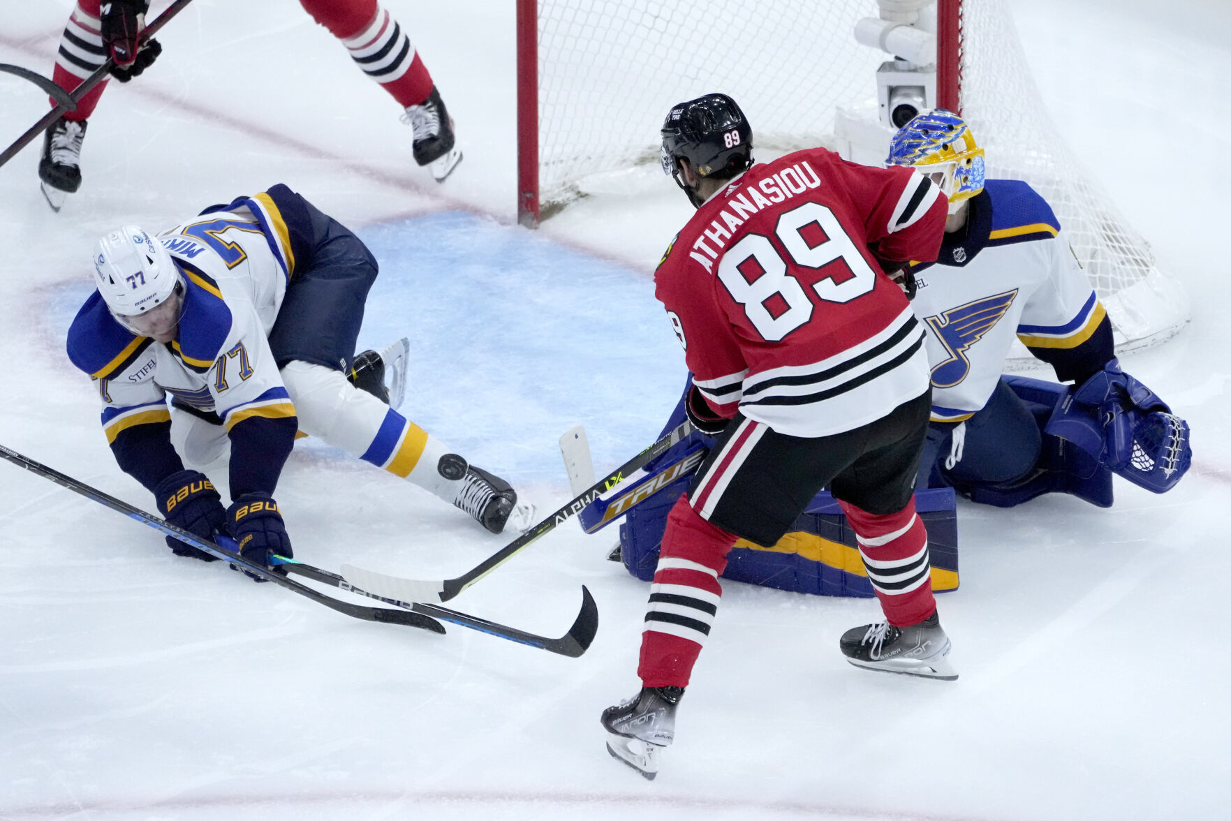 Blues Blackhawks Hockey